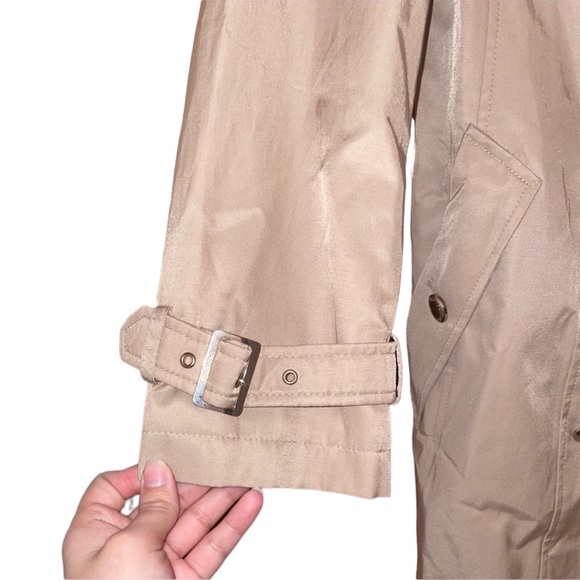 Calvin Klein Tan Trench Coat - Picture 4 of 9